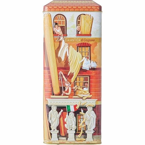 5位: モンスーロ「パスタ缶(No.118スパゲッティ1.7mm×3袋セット)」 カルディおすすめ イメージ