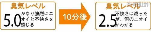 【脱臭力】空気だけじゃなく付着したニオイにも効果ありました! 車載空気清浄機おすすめ イメージ2