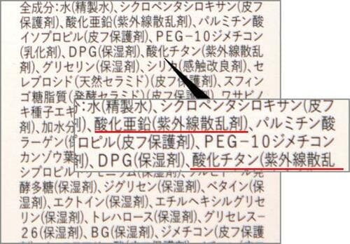 日焼け止めで肌荒れする人はケミカルフリー