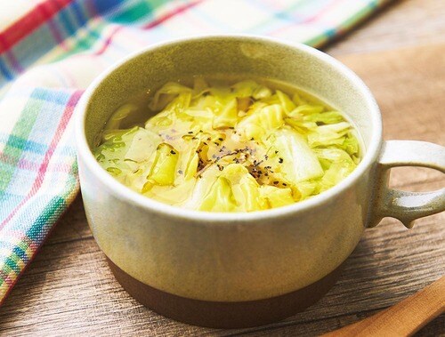 レシピ1:煮込まないレンチン中華スープ