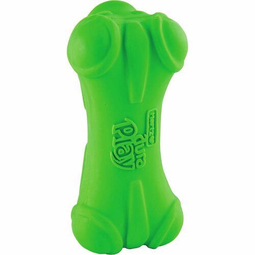 犬用おもちゃおすすめ 住商アグロインターナショナル デュラプレイボーン ネオングリーン S イメージ1