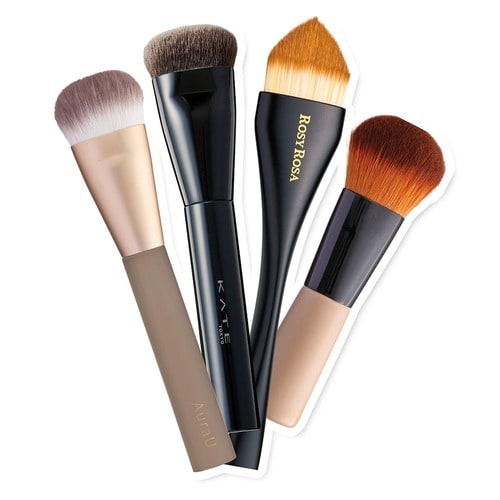 ファンデーションブラシでナチュラル美肌が叶う! ファンデーションブラシおすすめ イメージ