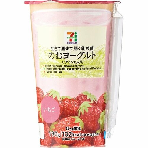 セブン-イレブン:のむヨーグルト:いちご 190g