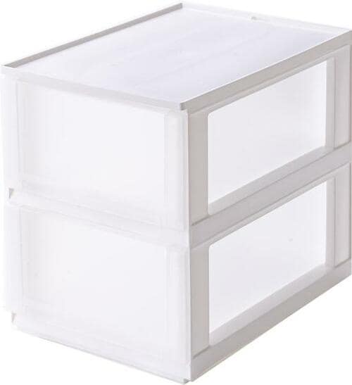 ニトリ「引出し Nインボックス たて型ハーフ 2段」