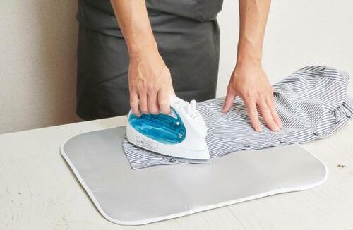 場所を取らずにしまえる「アイロン クッションシート」 イメージ2