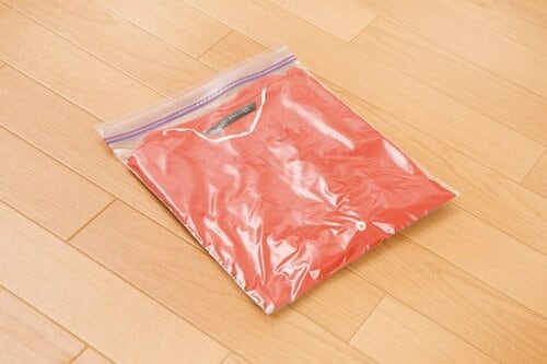 ジップロックは衣類収納でも役立つ イメージ2