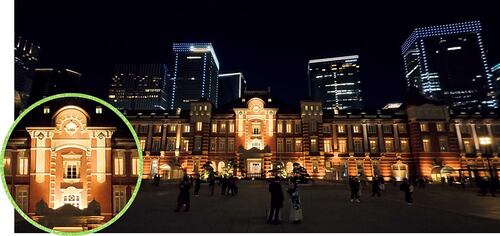 ＜夜景＞Osmo Action 6 と完全に互角の画質 アクションカメラおすすめ イメージ