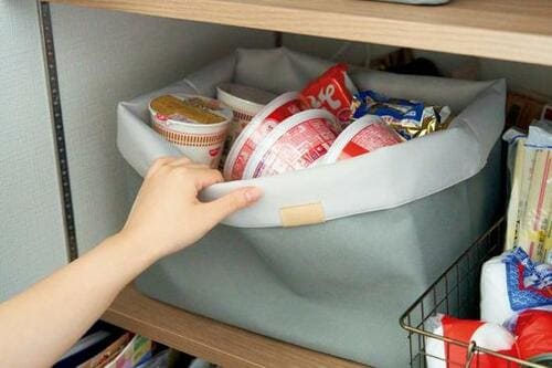 物の量に応じて形を変えられる イメージ