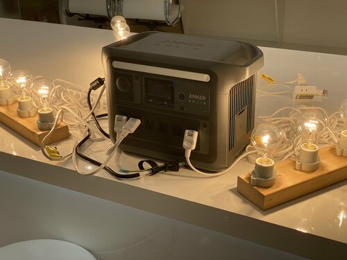 検証③:AC出力をチェック ポータブル電源おすすめ イメージ