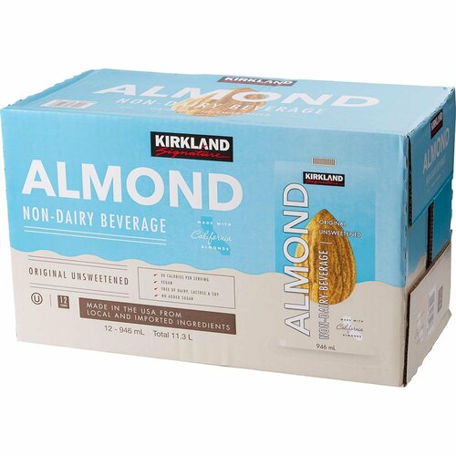 カークランドシグネチャー「アーモンド飲料 無糖」 イメージ