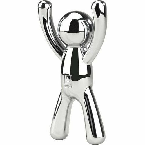 umbra:ドリンキングバディ ボトルオープナー クロム:栓抜き