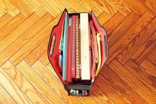 ポイント1：荷物が多いなら、収納力の高いソフトケースを イメージ