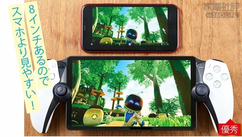 スマホの画面よりも大きくてキレイでヌルヌル動く! リモートプレーヤーおすすめ イメージ