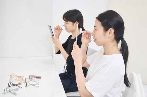 テスト2:使いやすさ ビューラーおすすめ イメージ