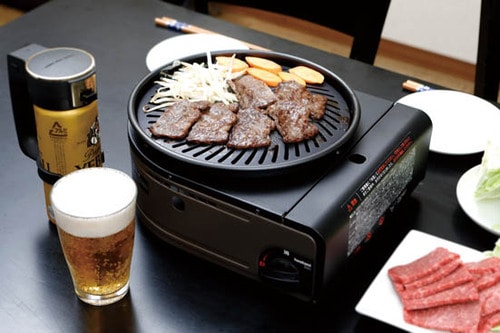 簡単な構造なのに無煙でじゅうじゅう焼ける! イメージ