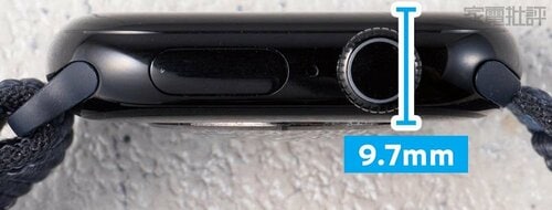 「Apple Watch Ultra」よりも薄い9.7mm スマートウォッチおすすめ イメージ