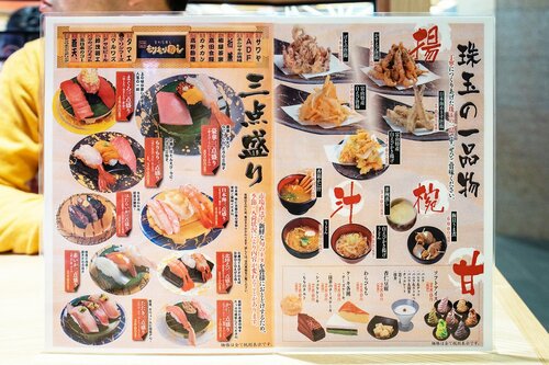 メニューの一例
