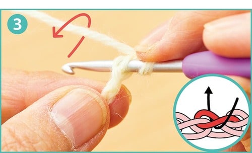 「細編み」の編み方 イメージ3