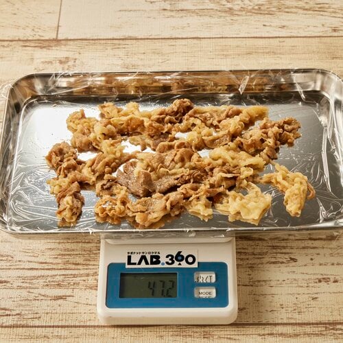 お肉は47.2グラム(6店中第6位) 【2023年】牛丼チェーンのおすすめランキング7選。料理家が徹底比較おすすめ イメージ