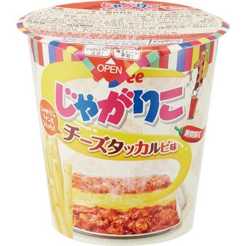 8位: カルビー じゃがりこ チーズタッカルビ味はピリ辛な大人味 イメージ