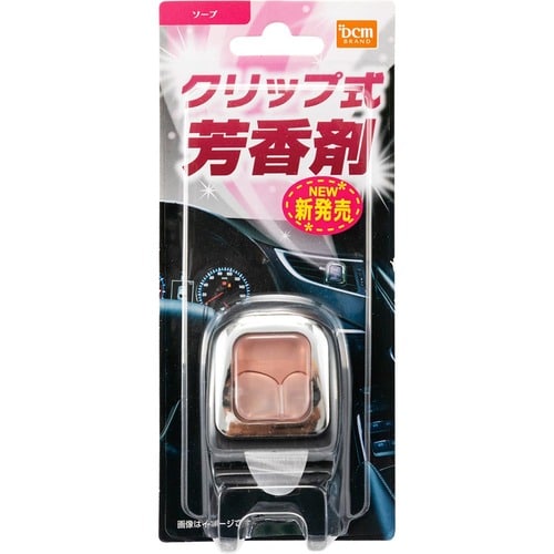 DCM「クリップ式芳香剤 スカッシュ」 車用芳香剤おすすめ イメージ