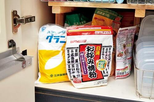 味付き粉モノはポリ袋に入れて冷気の逃げやすい庫内上段へ！ イメージ2