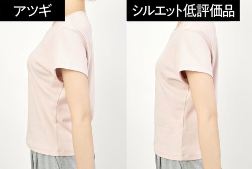 シルエット 夏のブラジャーおすすめ イメージ