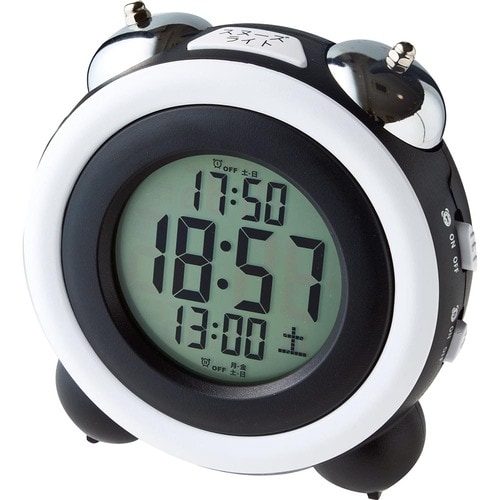 大音量目覚まし時計おすすめ HAMOIARC デジタルディスプレー 目覚まし時計 イメージ1