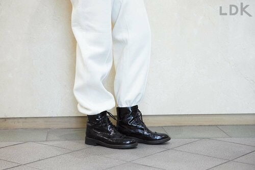 デザイン：GU/ワースト 裏起毛スウェットパンツおすすめ イメージ4