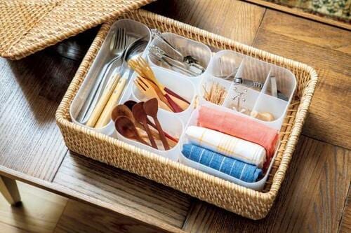 女子の憧れ「無印」収納！他社製品プラスでローコストに イメージ