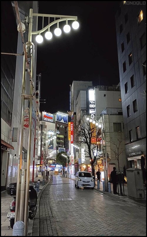 【カメラ(夜景)】適度な明るさで自然な仕上がり 安いスマホおすすめ イメージ