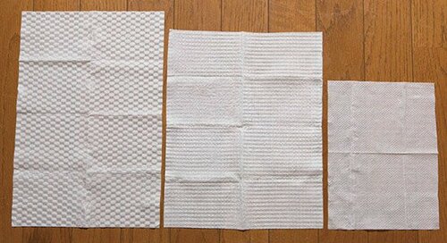③凹凸厚手で汚れをしっかりかき取るトイレクリーナー