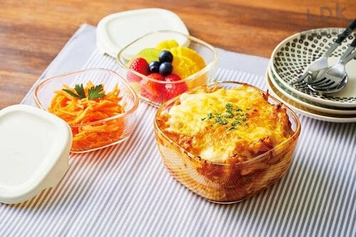 食卓にそのまま出しても映える LDKベストバイガラス保存容器おすすめ イメージ