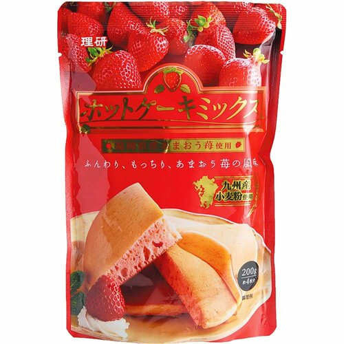 ホットケーキミックスおすすめ 理研農産直売所 あまおうホットケーキミックス イメージ