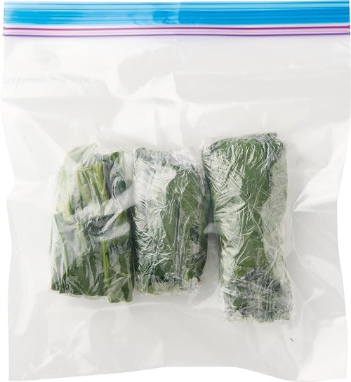 まあまあラク旨な保存②：生のまま切って冷凍してゆでる イメージ