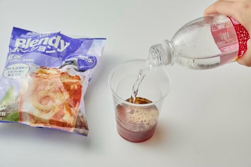 さっぱり飲むなら炭酸水割りがおすすめ！ 紅茶ポーションおすすめ イメージ