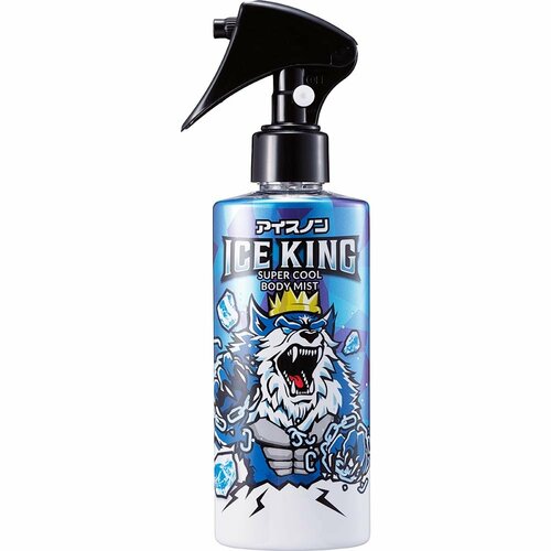 冷却スプレーおすすめ 白元アース アイスノン ICE KING 極冷え ボディミスト 無香料 イメージ
