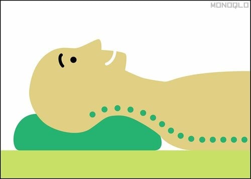 高さが最適な場合 高さ調整枕おすすめ イメージ