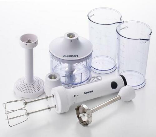 クイジナート「スリム＆ライト マルチハンドブレンダー HB-702W マッシャー付」 イメージ