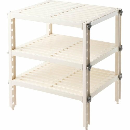  伸晃 ベルカ キッチン 3段 フリーラック イメージ1