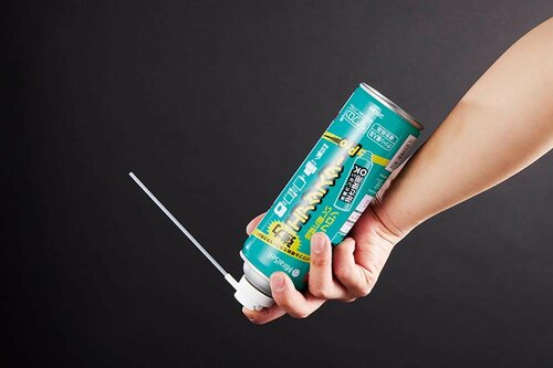 逆さで使えるけどノズルは半透明 イメージ