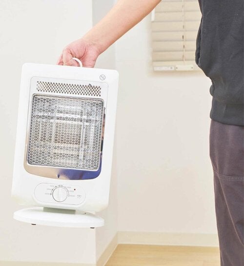 軽量コンパクトで狭い場所にも置きやすい 電気ストーブ・遠赤外線ヒーターおすすめ イメージ