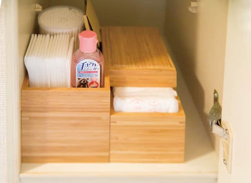 バスルーム以外でも使える中身を隠せる万能ボックス イメージ