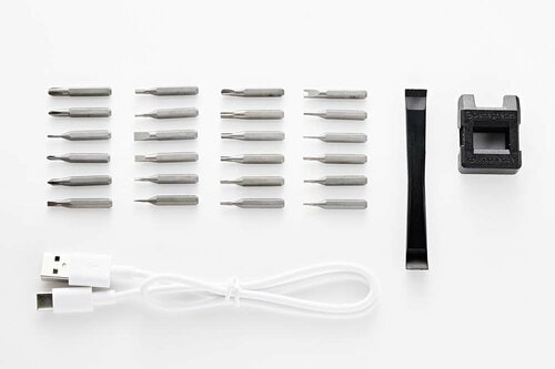 ビットは24種類が付属 電動の精密ドライバーの実機検証(hans-on-review)の写真おすすめ イメージ