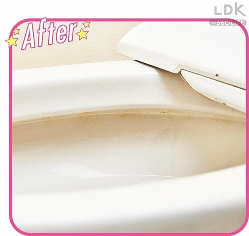 AFTER:泡ハイターとルックのパックで真っ白に イメージ
