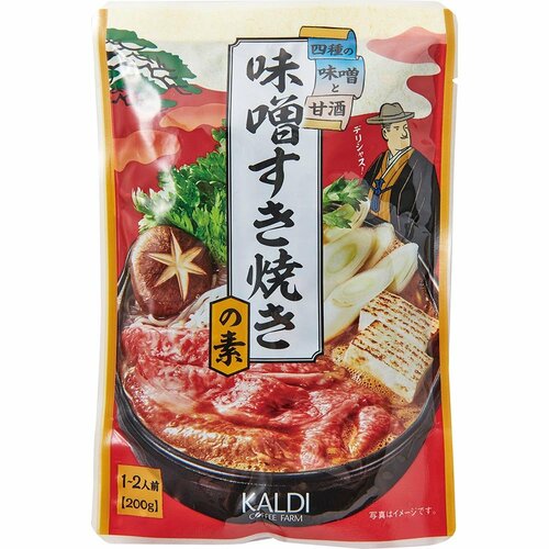 11位: 甘い味噌が特徴な名古屋風の味 カルディ「味噌すき焼きの素」 イメージ