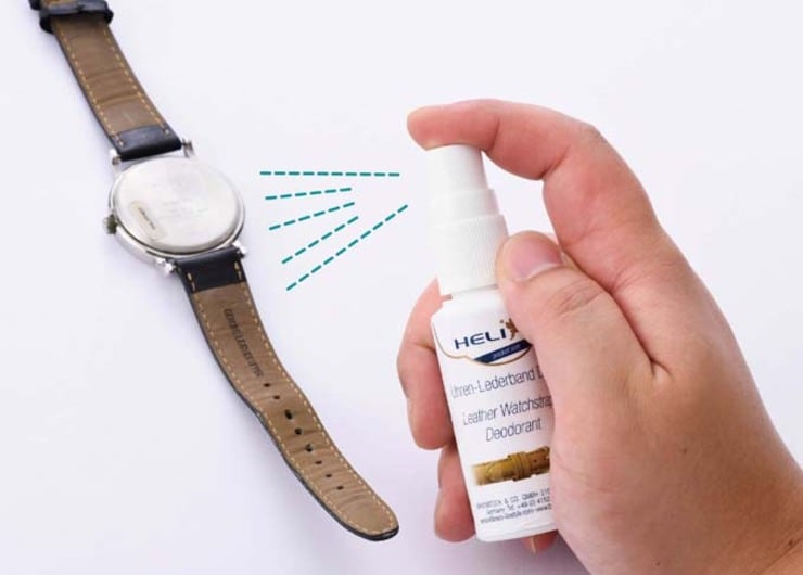 革でも丸洗いできるんです！<br />腕時計の汗臭を完全に消す方法