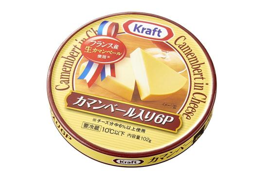 森永乳業:クラフト カマンベール入り6P:チーズ