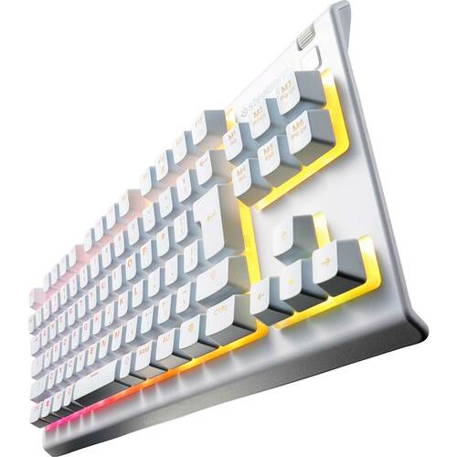 ゲーミングキーボードおすすめ SteelSeries Apex 3 TKL White イメージ