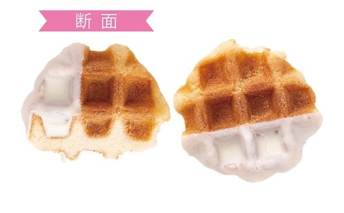 7位: 半分でも満足できる甘さとおいしさ「ビスキュイワッフル ホワイト」 イメージ2
